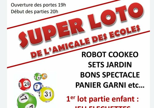 Loto des écoles 