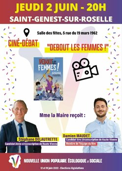 Ciné débat . Debout les femmes