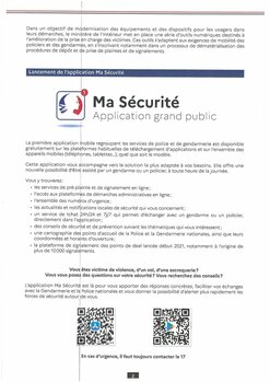 Application ma sécurité