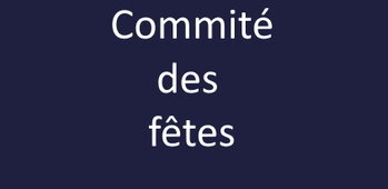 Comité des fêtes 